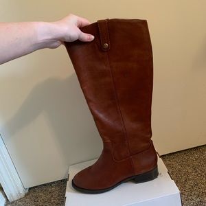 Brown Tall Riding Boots